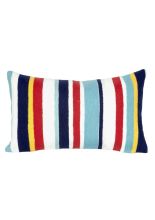 Trans Ocean Pillow Visions III Stripe 100% Polyester Handmade 4187